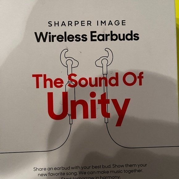 Sharper Image Wireless Earbuds White Bluetooth 5.1 with Mic (NEW) (acc/x) - Picture 6 of 7
